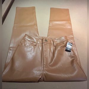 NWT Women’s INC Faux leather pants